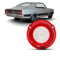 Lente Lanterna Traseira Opala 1970/1979 C/Ré Plastico Oferta