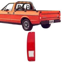 Lente Lanterna Traseira Pampa 1981 Ate 1988 Le F100 Ate 1979 Vermelho