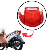 Lente Lanterna Traseira Shineray Jet 125 Jet 49 Cc Jet 50 Cc Jet X Jet Sport Jet 50 SS