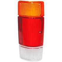 Lente Lanterna Traseira Tricolor Plastico D20 1985 1998 Nk-412125