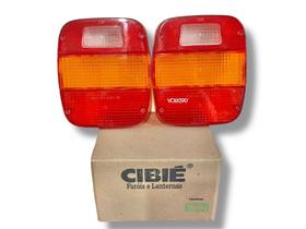 Lente Lanterna Traseira Troller Cargo F350 F4000 Tricolor Tricolor