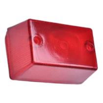 Lente lanterna traseira vermelha mobilete caloi Lente lanterna traseira vermelha mobilete caloi