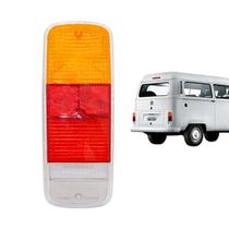 Lente Lanterna traseira VW Kombi 1976 a 2012 Tricolor Âmbar