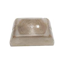 Lente Lanterna Universal Branca Quadrada - GF0030