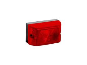 Lente Lateral Carreta Facchini Modelo Novo - Vermelha GF