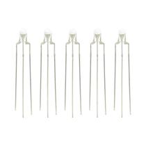 Lente LED Redonda Transparente De 3MM 100PCS Bicolor Vermelho Branco Quente Azul Amarelo Verde Anodo