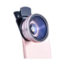 Lente Macro HD Grande Angular Para Celular 0.45X 12.5X Universal Para iPhone E Smartphone Android