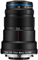 Lente macro LAOWA 25mm f/2.8 2.5-5x Ultra para Canon RF Lente macro LAOWA 25mm f/2.8 2.5-5x Ultra para Canon RF