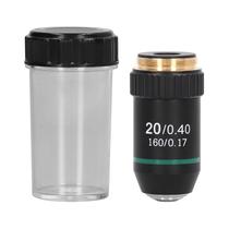 Lente objetiva de microscópio 20X acromática para composto Walfront