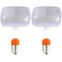 Lente Pisca Cristal, Lâmpada Pisca Pop 100 2007 Até 2015 Par Lente Pisca Cristal, Lâmpada Pisca Pop 100 2007 Até 2015 Par