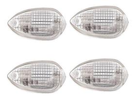 Lente Pisca Cristal Ybr 125 Factor Kit 4