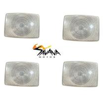 Lente Pisca Moto Yby 125 2002 Cristal Kit 4 Pçs