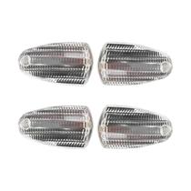 Lente Pisca Nx4 Falcon 2000 A 2008 Cristal 4 Peças