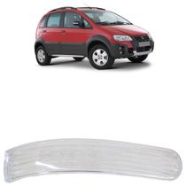 Lente Pisca Seta Retrovisor Idea Adventure 2005 2006 2007 2008 2009 2010 2011 2012 2013 2014 2015 Transparente Estriada Acrílico