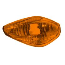 Lente Pisca Titan 150 160 Fan 150 160 Bros 160 2014 a 2018 Laranja Unidade