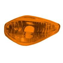 Lente Pisca Titan 150 160 Fan 150 160 Bros 160 2014 a 2018 Laranja Unidade