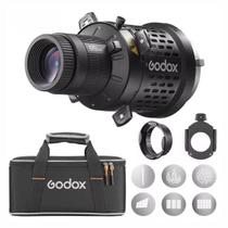 Lente Projeção 85mm Efeito Janela Godox Para Luz Contínua Encaixe Bowens Godox Blp