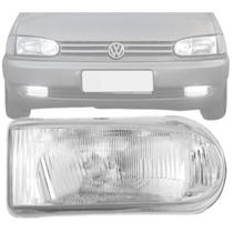 Lente raiada acrilico farol gol 1995 a 2002 lado direito