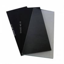 Lente Retangular Tonalidade 8 a 14 para Máscaras de Solda - Pro Safety