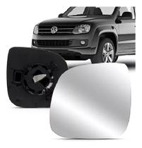 Lente Retrovisor Amarok 2010 2011 2012 2013 14 Com Placa Esq