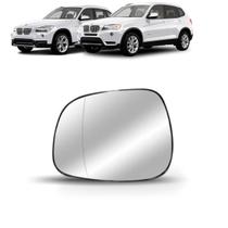 Lente retrovisor bmw x1 x3 2009 a 2014 com aquecedor