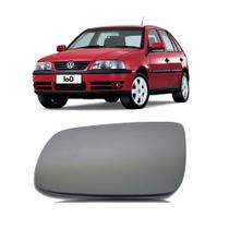 Lente Retrovisor c/Base Gol Saveiro Parati G3 Esquerdo