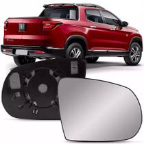Lente Retrovisor C/Base Toro 2016/2021 Direito Metagal