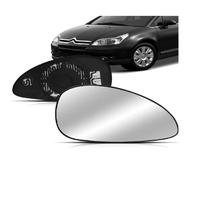 Lente Retrovisor C4 2007 2008 2009 2010 2011 Com Placa Esquerdo Lente Retrovisor C4 2007 2008 2009 2010 2011 Com Placa Esquerdo