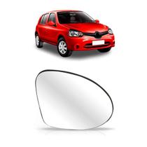 Lente Retrovisor Clio 2013 A 2017 Com Base