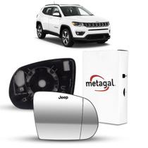 Lente Retrovisor Com Base Compass 17-21 Commander 21/ Ld Dir