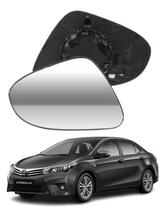 Lente retrovisor com base corolla 15-19 ld esquerdo Lente retrovisor com base corolla 15-19 ld esquerdo