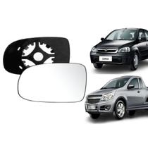Lente retrovisor com base corsa e montana 03.. lado esquerdo