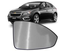 Lente Retrovisor Com Base Cruze 11-16 Lado Esquerdo