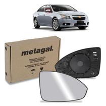 Lente Retrovisor Com Base Cruze 14/16 Lado Direito Metagal
