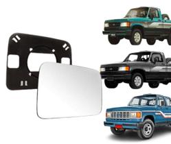 Lente Retrovisor Com Base D20 C20 A20 Todos Lado Esquerdo
