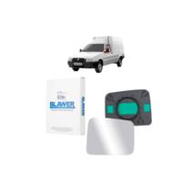 Lente Retrovisor Com Base Espelhada Lado Esquerdo Fiorino
