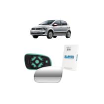 Lente Retrovisor Com Base Espelhado Lado Esquerdo Crossfox 2005 a 2009 Fox 2003 a 2010 Spacefox 2006 a 2010