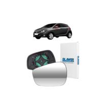 Lente Retrovisor Com Base Espelhado Lado Esquerdo Elantra 2011 a 2016 e HB20S e HB20 2013 a 2019