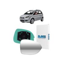 Lente Retrovisor Com Base Espelhado Lado Esquerdo Idea 2011 a 2016