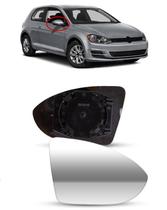 Lente retrovisor com base golf polo 15-19 lado direito Lente retrovisor com base golf polo 15-19 lado direito