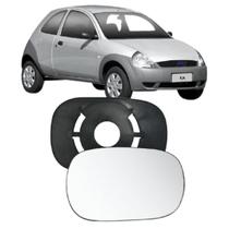 Lente retrovisor com base ka 97-07 modelo ficosa ld esquerdo Lente retrovisor com base ka 97-07 modelo ficosa ld esquerdo