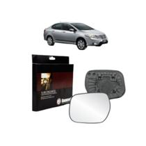 Lente Retrovisor Com Base Metalizada Lado Direito City 2009 a 2014