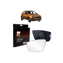 Lente Retrovisor Com Base Metalizado Direito Ka e Ka Sedan 2015 a 2021