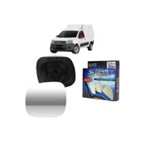 Lente Retrovisor Com Base Metalizado Lado Esquerdo Fiorino 2014 a 2022 Lente Retrovisor Com Base Metalizado Lado Esquerdo Fiorino 2014 a 2022