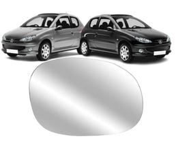 Lente Retrovisor Com Base Peugeot 206 207 1999 até 2014 Ld Esquerdo Lente Retrovisor Com Base Peugeot 206 207 1999 até 2014 Ld Esquerdo