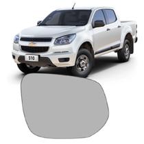 Lente retrovisor com base s10 2012 até 2018 lado direito