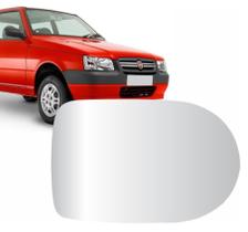 Lente Retrovisor Com Base Uno Economy 11... Lado Esquerdo Lente Retrovisor Com Base Uno Economy 11... Lado Esquerdo