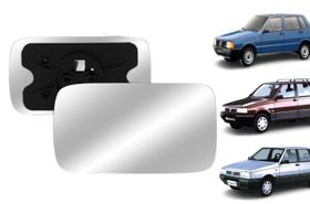 Lente retrovisor com base uno premio elba 85-88 lado direito