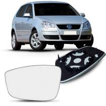 Lente Retrovisor Com Base Vw Polo 2008 A 2010 Lente Retrovisor Com Base Vw Polo 2008 A 2010