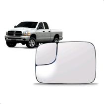 Lente retrovisor dodge ram 2002 a 2008 sem aquecimento